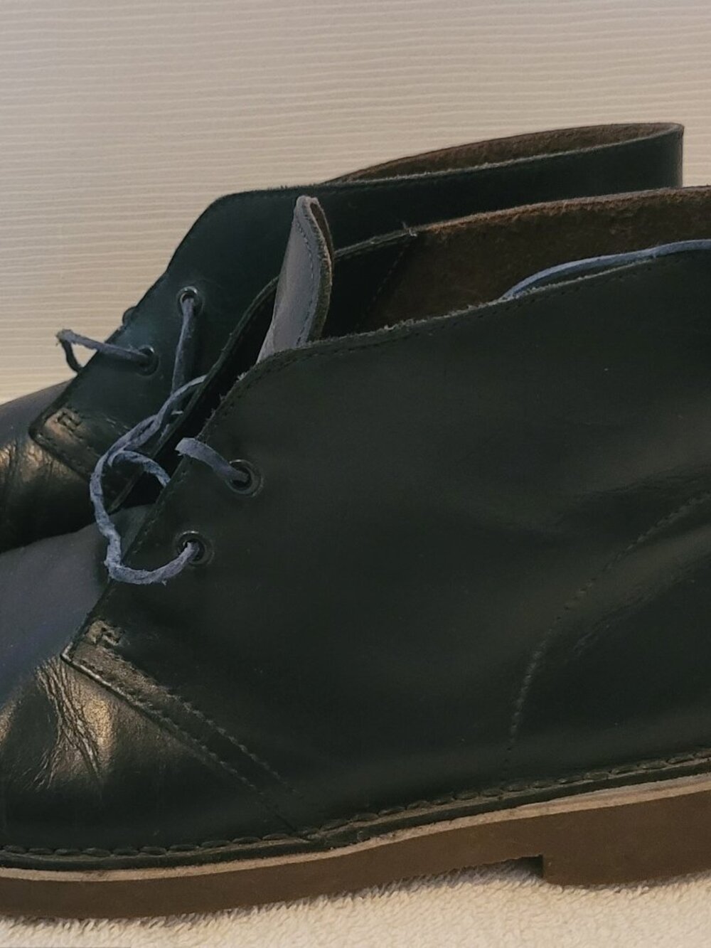 Clarks desert boots, blue - Picture 2 of 7